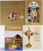 3x Ryder Cup Programmes and Hospitality Brochure (4) –1965 Royal Birkdale; 1997 Valderrama c/w