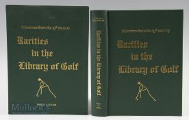 Grant, H R J and D M Wilson III- Signed “Rarities in the Library of Golf – Selections from the