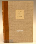 Hamilton, David signed – “Game at Golf – William Black’s Poem of 1791” publ’d 1987 no. 65/70 ltd