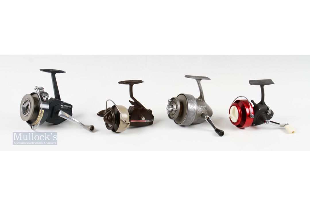 4x Fishing Reel Selection – T J Harrington and Son, London “The Omnia” with half bail, Intrepid - Image 1 of 2