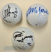 3x Irish Open Golf Champions and Ryder Cup player signed golf balls - Padraig Harrington (2x Open