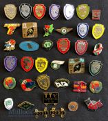 TT Isle of Mann and Manx Racing - Collection of Motorcycle Enamel Pin Badges varying sizes and