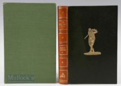 Vardon, Harry - “My Golfing Life” reprinted and published 1985, ltd deluxe leather edition 168/