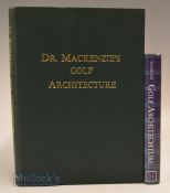 Golf Course Architecture Books (2): Mackenzie, Dr A – “Doctor McKenzie’s Golf Architecture”