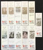 Selection of Olympic and Athletics Autographs featuring Peter Radford, Mary Rand, Alan Simpson,