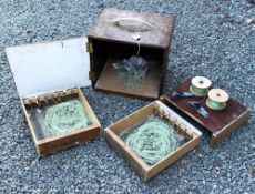 Lake Windermere Char fishing Tackle in carry box including 2 sets of 7 handmade and rigged
