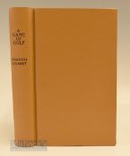 Ouimet, Francis - “A Game of Golf-A Book of Reminiscence” 1st edition UK 1933 published by