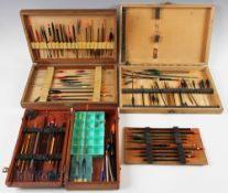 3x Float Boxes with over 70 various floats