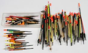 80+ Assorted Modern Fishing Floats incl Harcork and zoomers etc