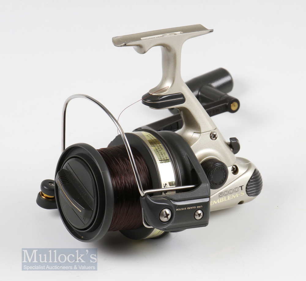 Daiwa Emblem S 5000T Silver reel MOB Runs well clean condition - Image 2 of 3
