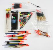 Large Selection of Modern Floats including chubbers etc, mostly unused