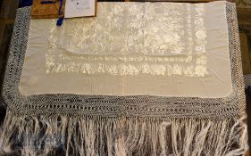 Rare 1997 Ryder Cup Silk Manton (throw) issued to players and officials partners – comes with The