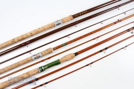 Bruce & Walker B James & Sons 12ft Float Rod 3 piece with 28in handle with sliding reel seat in mcb,