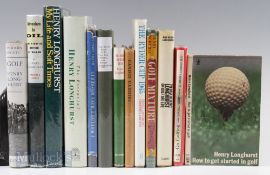 Longhurst, Henry Collection (10) - “My Life and the Times” 1st ed 1971 c/w dust jacket (G); “Golf