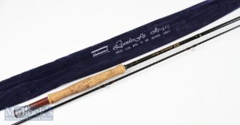 Shakespeare Leander Fly 1787-315 3.15m 2 Piece Graphite Carbon Rod line 7/8#, in mcb with light