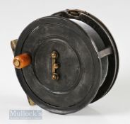 NZ Sports Mfc & Co Auckland Wilhouse 4” alloy reel stamped 6 internally, telephone latch, constant