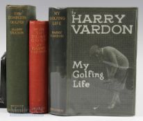 Vardon, Harry (3) – “My Golfing Life” 1st ed 1933 publ’d Hutchinson & Co London in the original