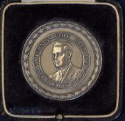 1924 Furness Golf Club “Prince of Wales Competition” silver medal – plain back with embossed