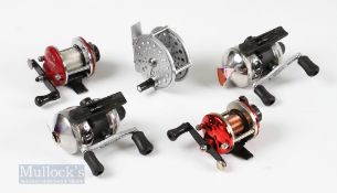 Reel Selection (5) – Uncle Buck’s Crappie multiplier UB20 reel, with a similar unnamed reel,