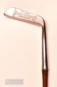 Fine Ben Sayers North Berwick early Benny Putter with ‘Gruved’ sole, square section shaft and grip