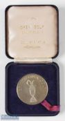 Severiano Ballesteros 1984 Open Golf Championship Commemorative Medallion – 113th Open played at