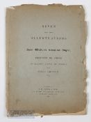 7x Victorian copies of Complete angler Illustrations by Isaac Walton, Exact copies of the first
