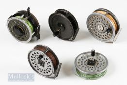 Mixed Reel Selection – incl Hardy Marquis 3 5/8” 8/9# reel, small loss to alloy spool rim and