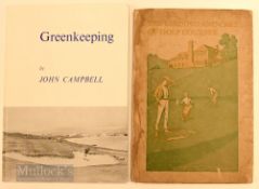 Golf Course Architecture Books (ex Joseph B Hackler Library) (2): Scott, OM & Sons-“The Seeding