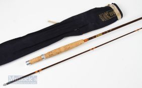 Hardy “The Midge” Fly Rod 6ft 3in 2 piece, line weight 3½#, sliding reel seat, with very light use