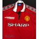 1998/00 Manchester United Home football shirt size L, Umbro, in red and white, short sleeve, with - Image 2 of 2
