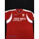 Newtown AFC Home football shirt size XXL, in red, long sleeve, Macron, with League badges to - Image 2 of 2