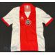 1981/82 AFC Ajax Home football shirt size 4/5 mens (adult), Le Coq Sportif, in red and white, made - Image 1 of 2