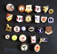 Collection of 25x English Premier and football league club enamel badges, 1970s to 2020s to
