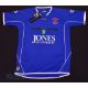 Welshpool Town Home football shirt size M/L, in blue and white, Stanno, short sleeve - Image 1 of 2