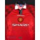 1996/98 Manchester United Home football shirt size large, in red, Umbro, long sleeve - Image 2 of 2