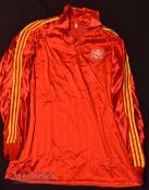 c1980s Spain International Home football shirt no sponsor, small label with ‘10’ on, stitched badge,