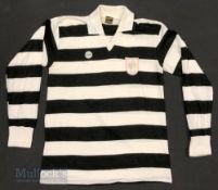 c1980s Hibs FC Malta football shirt size 38/40” made in Rep of Oreland, O’Neills, stitched badge,