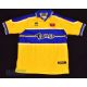 1999/01 Barry Town United Home football shirt size L, in yellow and blue, Errea, short sleeve - Image 1 of 3