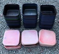32x Plastic Bait Boxes and Lids