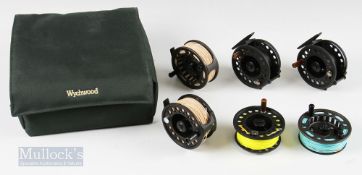 Reel and Spool Selection with Wychwood Case – LA Scorpion Economy composite 5/6/7# 3 3/8