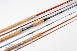 3x Various Spinning Rods – Roddy hollow glass 8ft 2 piece, Army & Navy Stores Ltd 