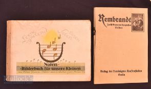 Germany – Rembrandt Engravings Book 'Twelve Engravings by the Great Master' containing in German,