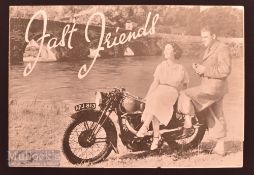 AJW Motor Co, 1936 Brochure - a fold out 4 page brochure illustrating and detailing their Red Fox