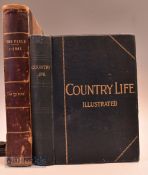 1891 'The Field' The Country Gentleman's Newspaper Bound Volumes large format Jan to June 'H W R' to