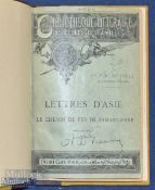 USA – Polar Exploration Signed – Major General Adolphus Greely, French Booklet 1888 'Lettres D'