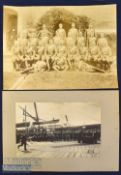 3x Military Photographs and 1x Naval featuring NCOs and Troopers of a Cavalry Regt, wearing collar