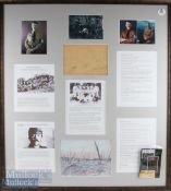 WWII – Adolf Hitler Attributed Artwork depicting WWI British Tanks undated and Signed Rochus Misch