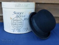 Lock & Co Hatters Gentleman's Bowler Hat in Lock & Co box, good clean condition