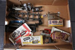 Tinplate Clockwork Model Railway items to include, Hornby, Triang and other plastic kit models.