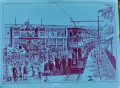 Aston Villa Prints 1949 Football Special by Calvert & Carr 1977 14 x 10ins on card